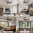 52 Inch Modern Ceiling Fans with Lights and Remote Control, DC Reversible Motor, Noiseless,Ceiling Fan for Bedroom, Living Room, Apartment-1378860258