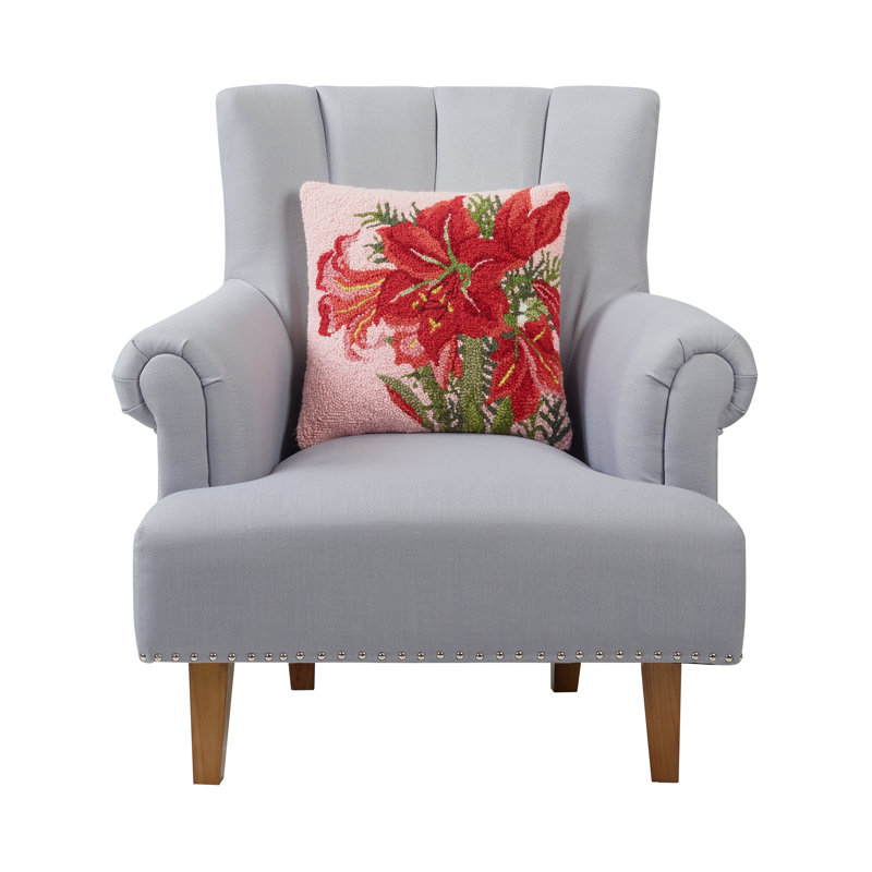 Coussin des fêtes Winter Amaryllis