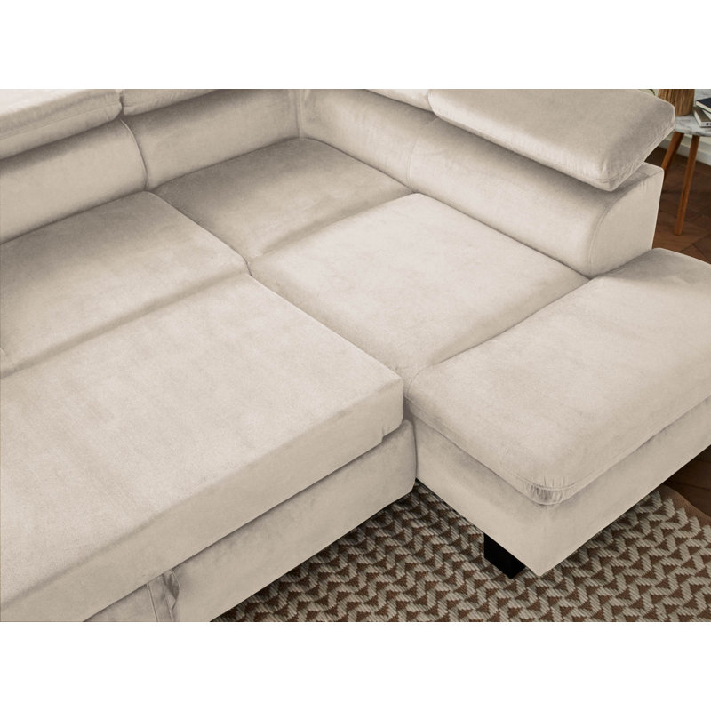Nairobi 5 Seater Corner Sectional, Right Hand Facing, Beige