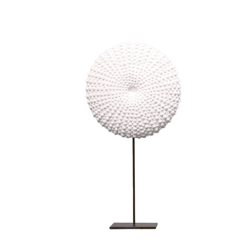 Statue fossile sur pied, H 24 po x l 12 po x P 6 po