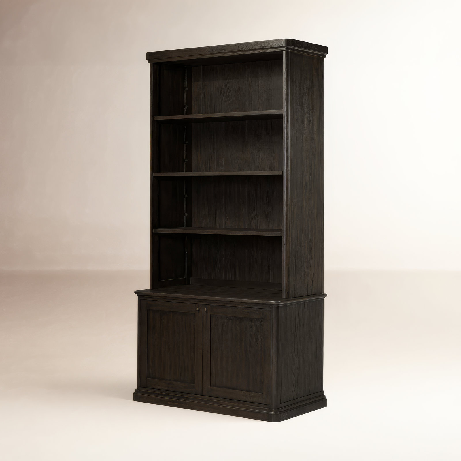Dumont Bookcase, Smoked Black