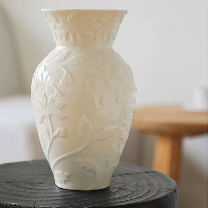 Creamy-white Bud Ceramic Table Vases
