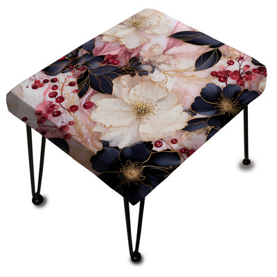 Beauty Marble Pattern - Marble Rectangle Ottoman