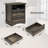 Classic Vintage 2 Drawer Nightstand-223063874