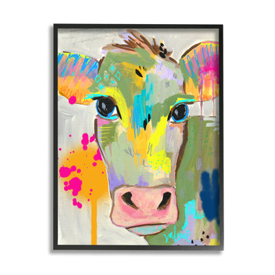 Peinture moderne éclaboussures de vache par Valerie