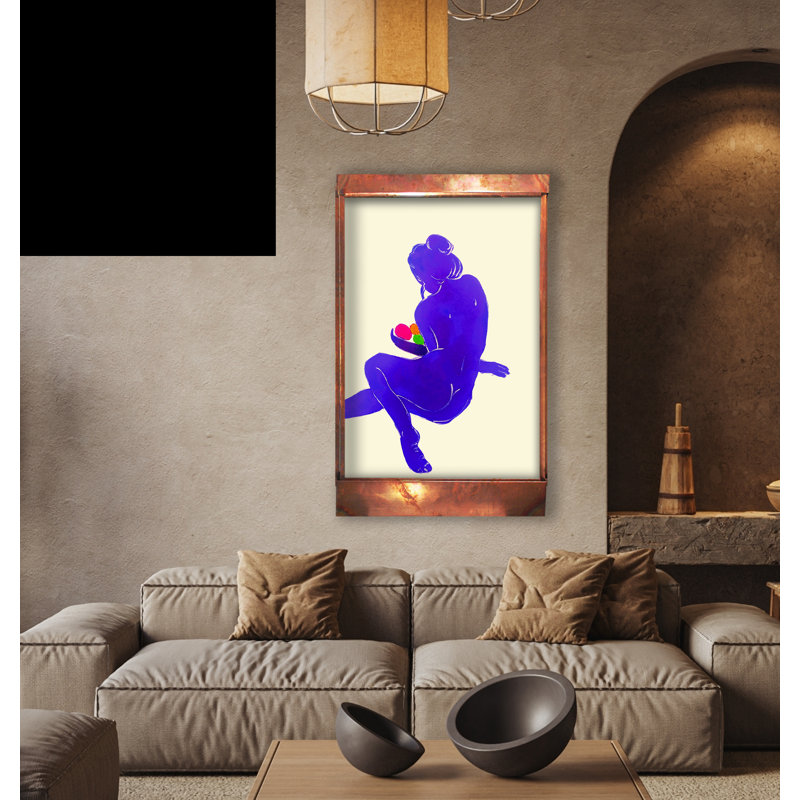 Fontaine murale azur
