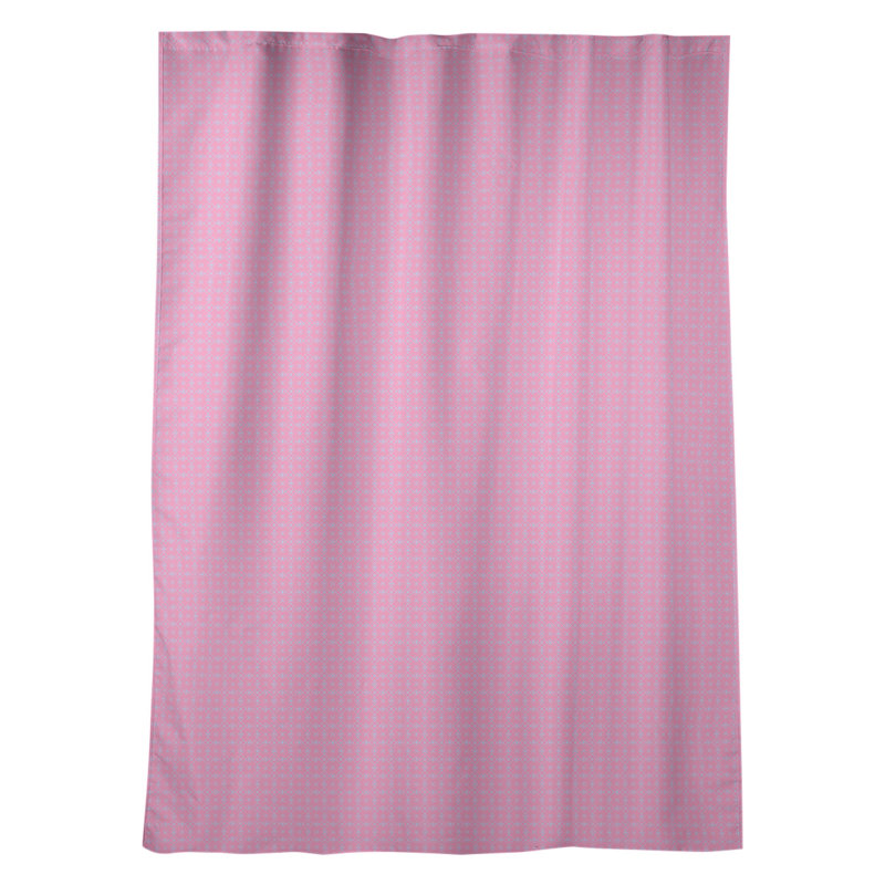 Panneau de rideau simple occultant et isolant avec passe-tringle napperon Kitterman, Rose