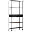 Book Cabinet Rough Mango Wood & Iron-1952653290