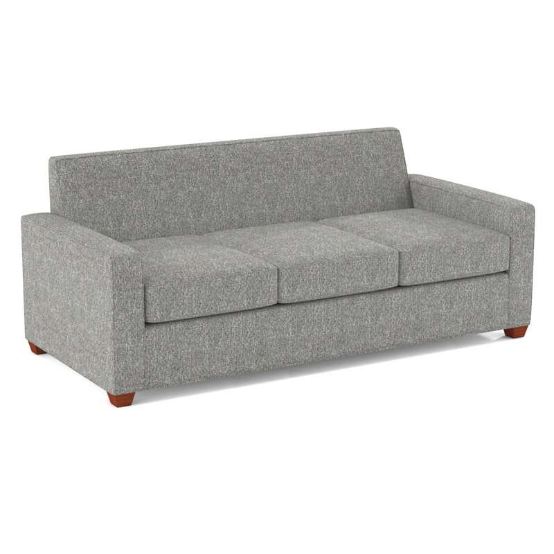 Avery Queen Sleeper Sofa, BM Cherry, Connelly Dove, Hybrid