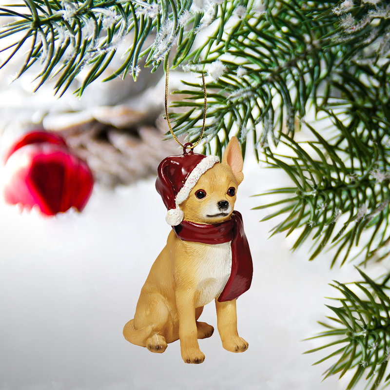 Chihuahua Dog Holiday Ornament