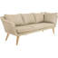 Cambrai Wicker 6 - Person Garden Lounge Set with Cushions