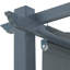Pergola en aluminium avec auvent Aoodor-90610977-90610978