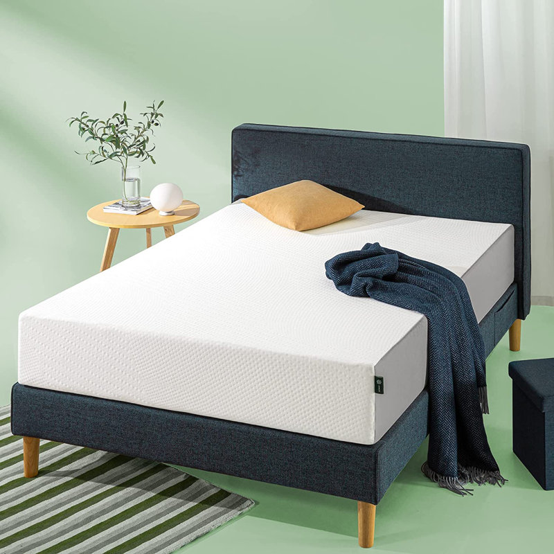 Matelas en mousse à mémoire de forme moyenne très grand 12 po Alwyn Home Schellsburg