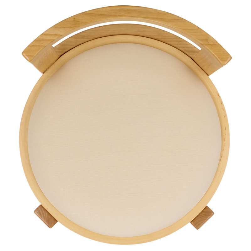 Tabouret de comptoir Estes, Blond clair