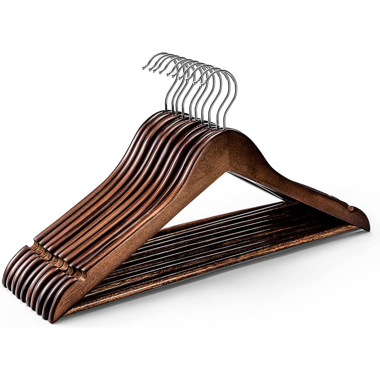 Rebrilliant Wood Standard Hanger for Dress/Shirt/Sweater