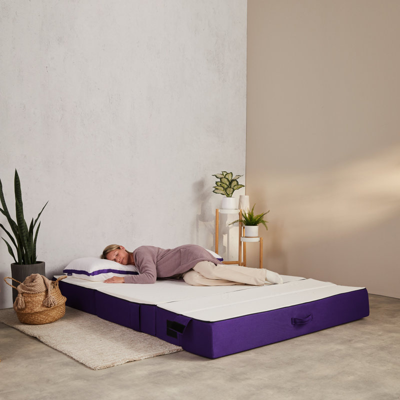 Grand matelas à plateau-coussin moyen Polysleep 8 po