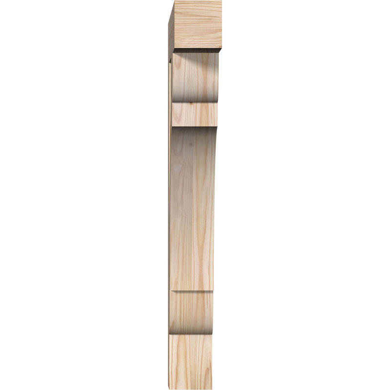 Support de bloc olympique, H 30 po x P 18 po, 5 1/2"W Douglas Fir (Smooth)
