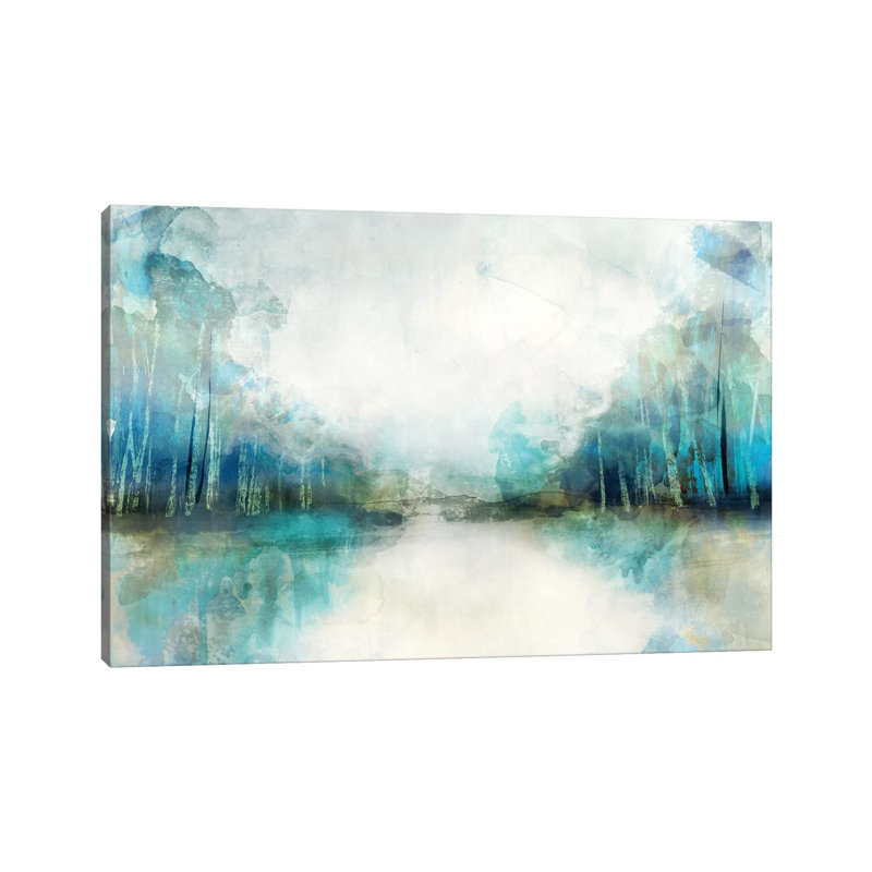 Subtle Horizon - Wrapped Canvas Print, 30.48 cm H x 45.72 cm W x 1.91 cm D