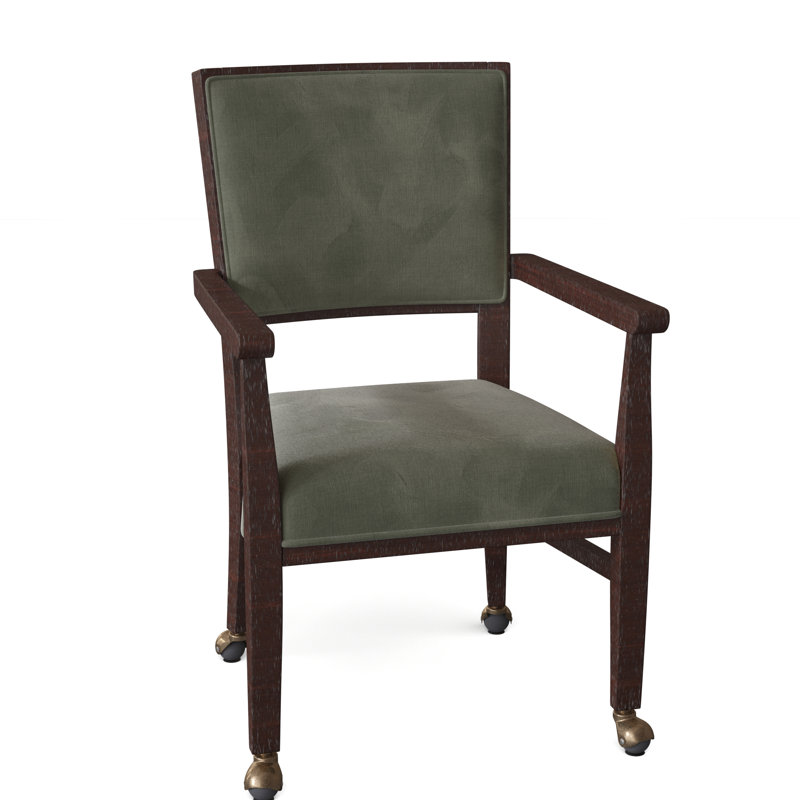 Dilworth Upholstered Arm Chair, Espresso, 9953 Willow