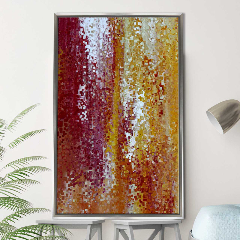 «Your Marvelous Works, Psalms 91» par Mark Lawrence, reproduction d'art, Cadre flottant argent