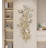 Modern Luxury Iron Leaf Wall Decor Botanical Wall Hanging
