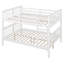 Lit double superposé au-dessus d'un lit double avec échelle pour meubles de chambre à coucher, chambre d'amis-1208732711