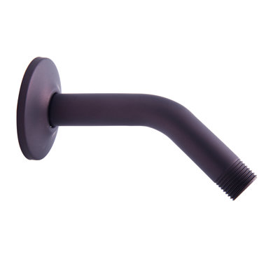 6" Angled Shower Arm with Flange