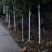 Electric LED Meteor Lights with 8 Cascading Light Tubes-988104320