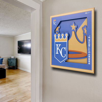 MLB 3D Logo Series Wall Art-12X12