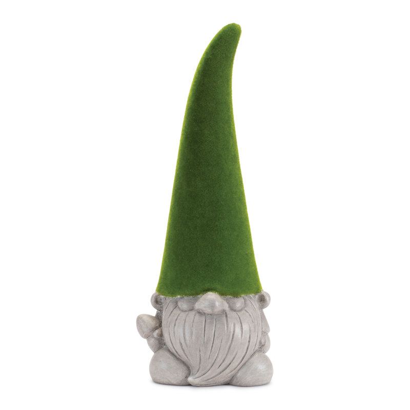 Statue de gnome en terre cuite Mossy (ensemble de 2)