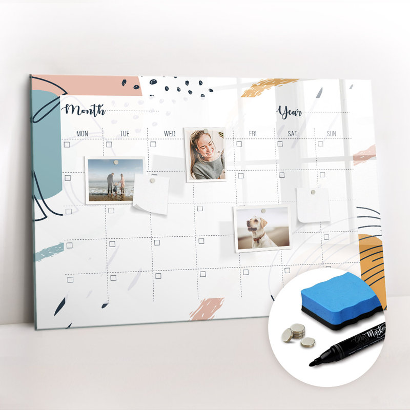 Magnetic Glass Dry Erase Board