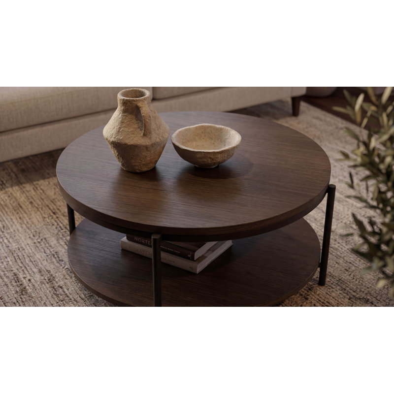 Lisbon Cocktail Table, Brown