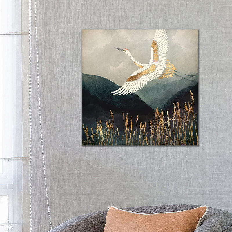 Elegant Flight by SpaceFrog Designs - Wrapped Canvas Print, 66.04 cm H x 66.04 cm W x 1.91 cm D