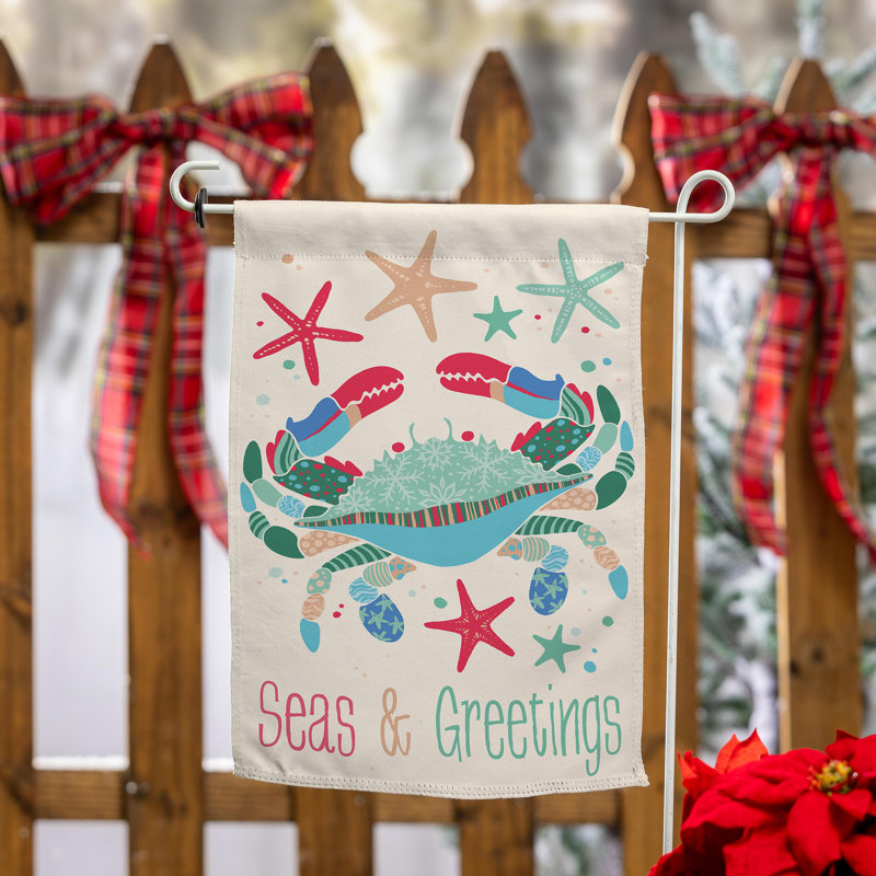 Drapeau de jardin Seas & Greetings