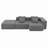 105.5'' L Shaped Modular Sectional Sofa
