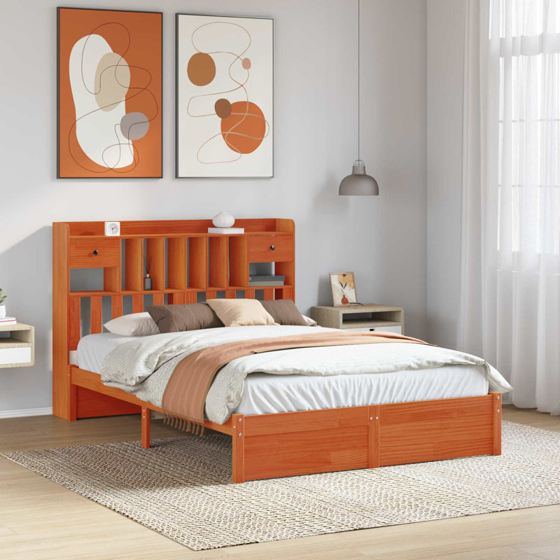 Solid Wood Bed Frame