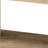 42" Natural Light Brown Wood Two Tier Rectangular Coffee Table