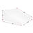 Wedge Pillow With Memory Foam Top - Versatile Body Positioner Relieves Neck And Back Pain - 25" L X 24" W X 12" H