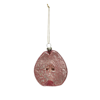 Mercury Glass Pear Ornament