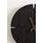Numberless Textured Wall Clock