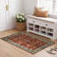 Tapis floral rétro vieilli-718525165-718525174