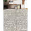 Tapis bleu clair noué à la main de haute qualité