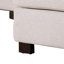 Canapé avec accoudoirs de style l 130,7 po avec repose-pieds-49196657