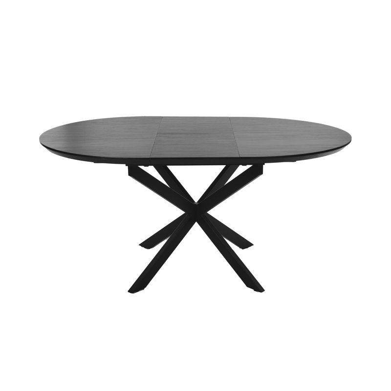 Decherd Extendable Metal Base Dining Table