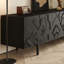 Black Modern Minimalist TV Stand-106445451