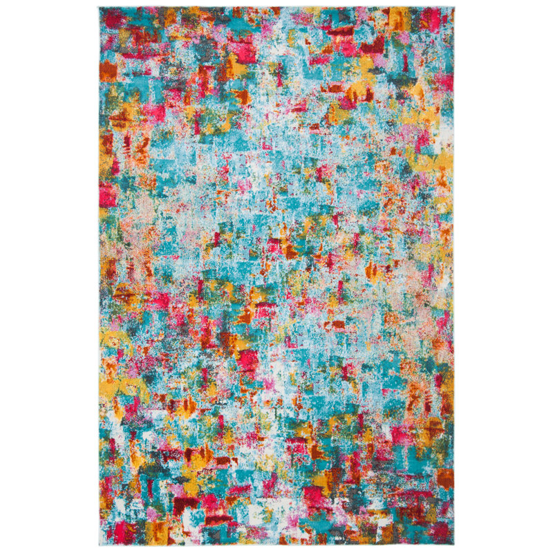 Marilynn Abstract Area Rug, Rectangle 183 x 274 cm
