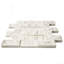 Fossil Stone 2" x 4" Limestone Brick Joint Mosaic Wall & Floor Tile
