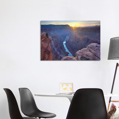 Sunrise As Seen From Toroweap Overlook by Tim Fitzharris - Wrapped Canvas Print