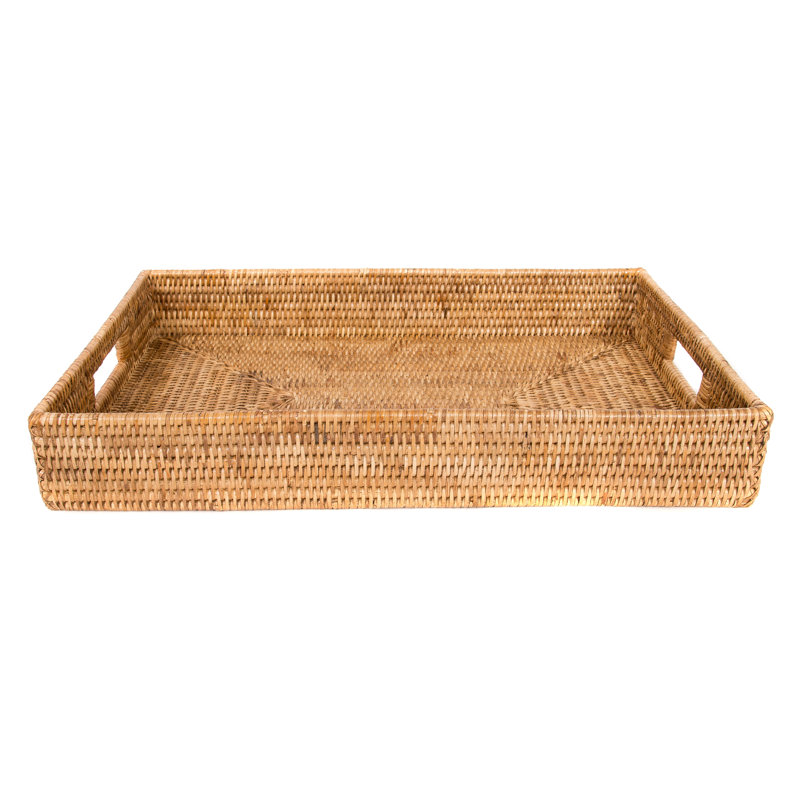 Plateau de table basse Edmond, Brun miel, H 3 po x L 22 po x l 15 po