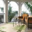 Allick Cream/Green Indoor/Outdoor Rug-1217509414